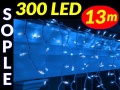 SOPLE CHOINKOWE 300 LED LAMPKI NIEBIESKIE 13m #8