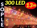 SOPLE CHOINKOWE 300 LED LAMPKI MULTIKOLOR 13m #8